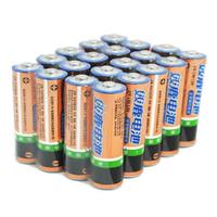 双鹿5号电池1.5V|LR6AA碱性电池无汞环保高性能干电池2节装